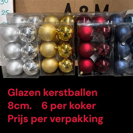 Kerstbal In Doos H%